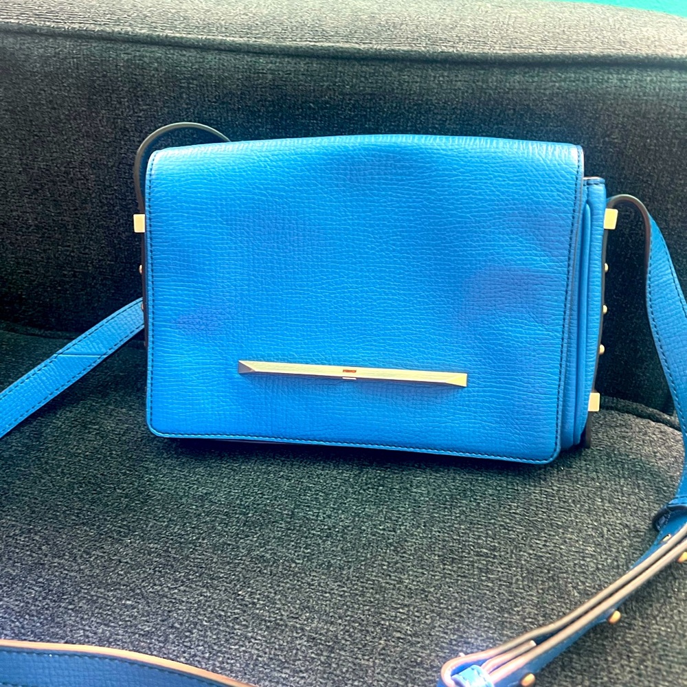 Brian Atwood Blue Crossbody Bag